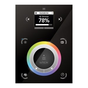 STICK-DE3 тъчскрийн контролер за управление на осветление със стъклен панел, за вграждане Nicolaudie Architectural | AVStore