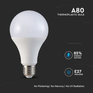 LED крушка 18W E27 3000K Samsung чип VT-298 V-TAC | AVStore