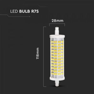 LED крушка 16W R7S 3000K керамична VT-2118 V-TAC | Rotozoom
