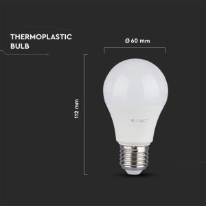 LED крушка 8.5W E27 6400K Samsung чип VT-285 V-TAC | AVStore