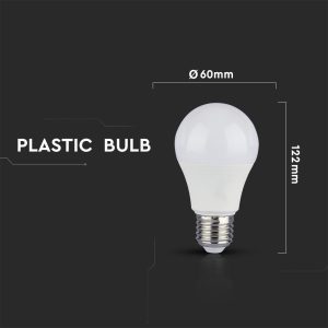LED крушка 9W E27 6400K VT-2011 V-TAC | AVStore