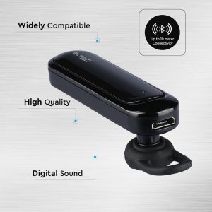 Bluetooth слушалка с микро USB зареждане Wireless Headset VT-6800 V-TAC черна | Rotozoom