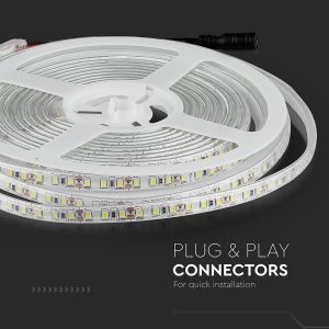 LED лента 7.2W/M 4500K IP65 12V VT-3528-120 V-TAC ролка 5 метра | AVStore