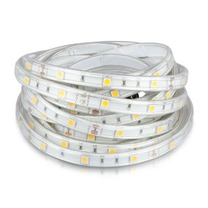 LED лента 4.8W/M RGB IP65 12V VT-5050-30 V-TAC ролка 5 метра | Rotozoom