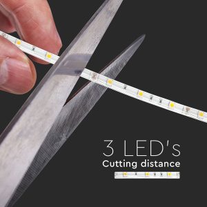 LED лента 4.8W/M RGB IP65 12V VT-5050-30 V-TAC ролка 5 метра | Rotozoom