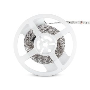 LED лента 10.8W/M RGB IP20 12V VT-5050-60 V-TAC ролка 5 метра | AVStore
