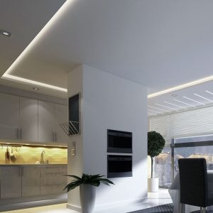 LED лента червена 10.8W/M IP20 12V VT-5050-60 V-TAC ролка 5 метра | AVStore