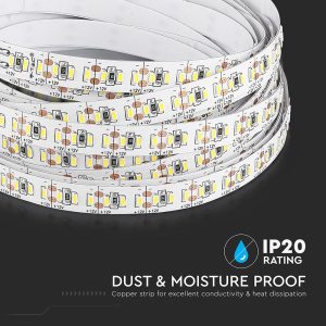 LED лента 18W/M 4500K IP20 12V VT-3014-204 V-TAC ролка 5 метра | AVStore