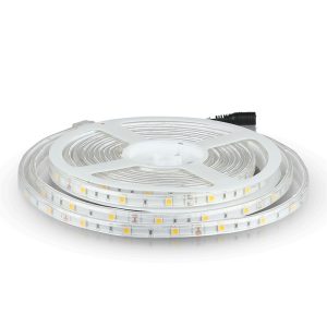 LED лента 4.8W/M 4000K IP65 12V VT-5050-30 V-TAC ролка 5 метра | AVStore