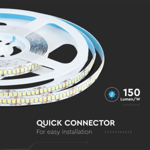 LED лента 17W/M 4000K IP20 24V VT-2835-238 V-TAC ролка 5 метра | AVStore