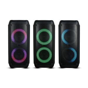 35W караоке тонколона с вградена батерия, жичен микрофон и осветление VT-6307-2 | AVStore