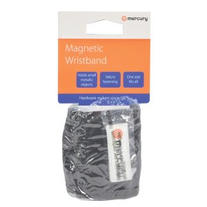 Магнитна лента за китка Mercury, универсален размер, черна | AVStore