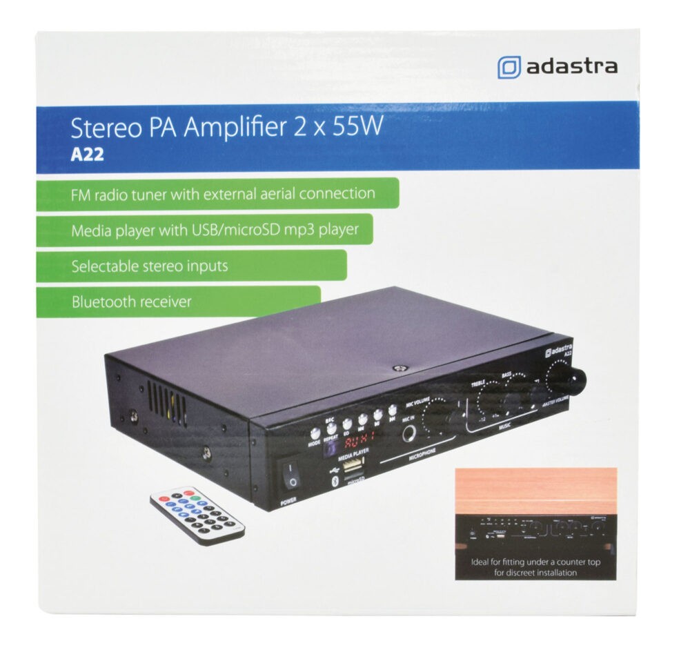 ADASTRA A22 953.422UK – 8 Домашен стерео усилвател Adastra A22 | AVStore