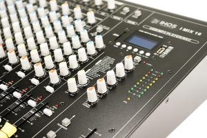 Професионален аудио миксер с вграден дигитален ефект 16 канален IHOS I MIX 16 | AVStore