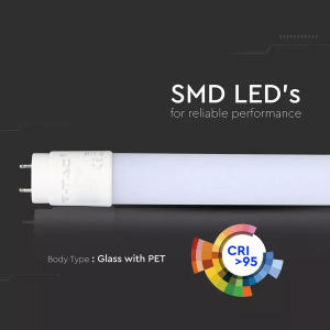 LED пура за осветяване на зеленчуци 120см. 18W T8 G13 VT-1228 V-TAC | Rotozoom