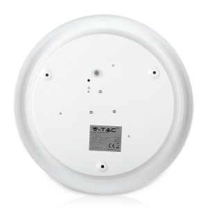 LED плафон със сензор 12W 6400K Ф290 Samsung кръгъл VT-13 V-TAC | AVStore