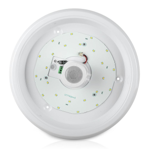 LED плафон със сензор 12W 6400K Ф290 Samsung кръгъл VT-13 V-TAC | AVStore