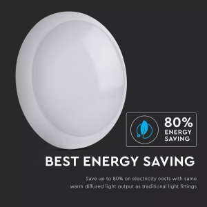 LED плафон 15W 4000K Ф320 Samsung кръгъл VT-15 V-TAC | AVStore