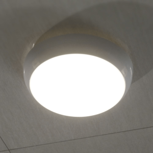 LED плафон със сензор и аварийно захранване 17W 4000K Ф320 Samsung кръгъл VT-19 V-TAC | AVStore