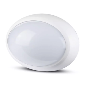 LED плафон бял 12W 3000K овален VT-8010 V-TAC | AVStore