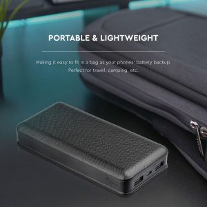 Външна батерия Power Bank, Micro USB 20000 mAh VT-3502 V-TAC черна | AVStore