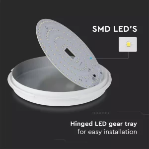 LED плафон 14W 3в1 Ф315 Samsung кръгъл VT-14 V-TAC | AVStore