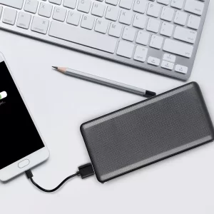 Външна батерия Power Bank USB C, Micro USB 30000 mAh VT-3502 V-TAC черна | AVStore