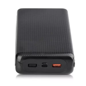 Външна батерия Power Bank USB C, Micro USB 30000 mAh VT-3502 V-TAC черна | AVStore