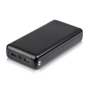 Външна батерия Power Bank USB C, Micro USB 30000 mAh VT-3502 V-TAC черна | AVStore