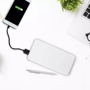 Външна батерия Power Bank USB C, Micro USB 30000 mAh VT-3502 V-TAC бяла | AVStore
