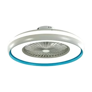 LED плафон с вентилатор 45W 3в1 с дистанционно управление кръгъл син VT-5022 V-TAC | AVStore