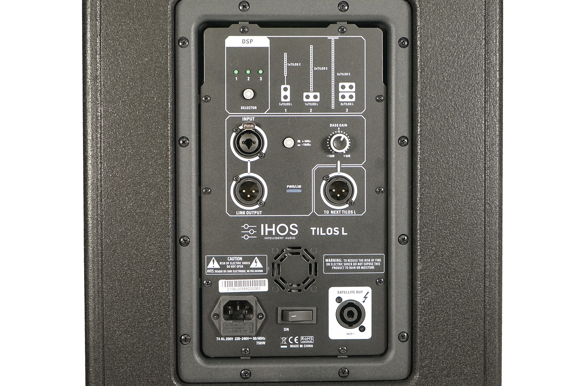 L006024 IHOS TILOS L V2 LINE-ARRAY 1000W 2 Активна line-array система IHOS Tilos L V2 1000W | Rotozoom