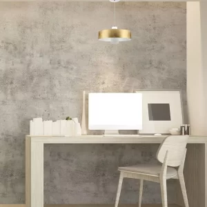 LED пендел акрил златен абажур 7W 4000K V-TAC VT-7666 | AVStore