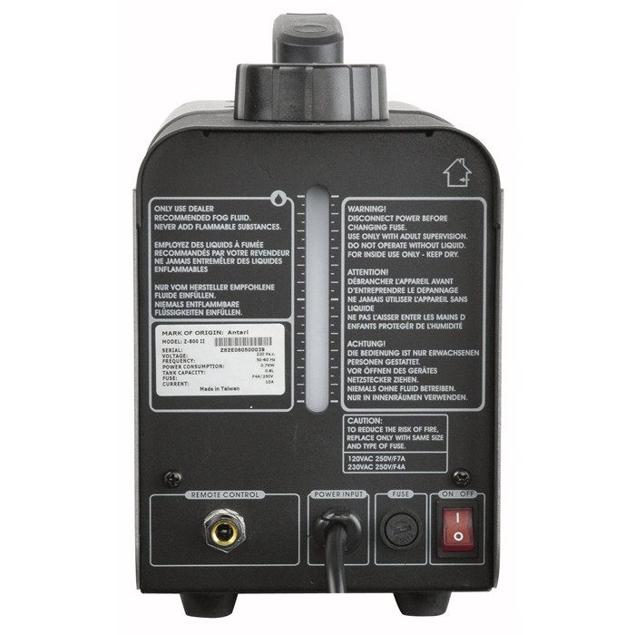 60672 Antari Z-800-MKII пушек машина 2 Професионална пушек машина Antari Z-800 MKII | AVStore