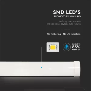 Линейно осветително тяло LED 40W 120см V-TAC Samsung чип VT-8-40 | AVStore