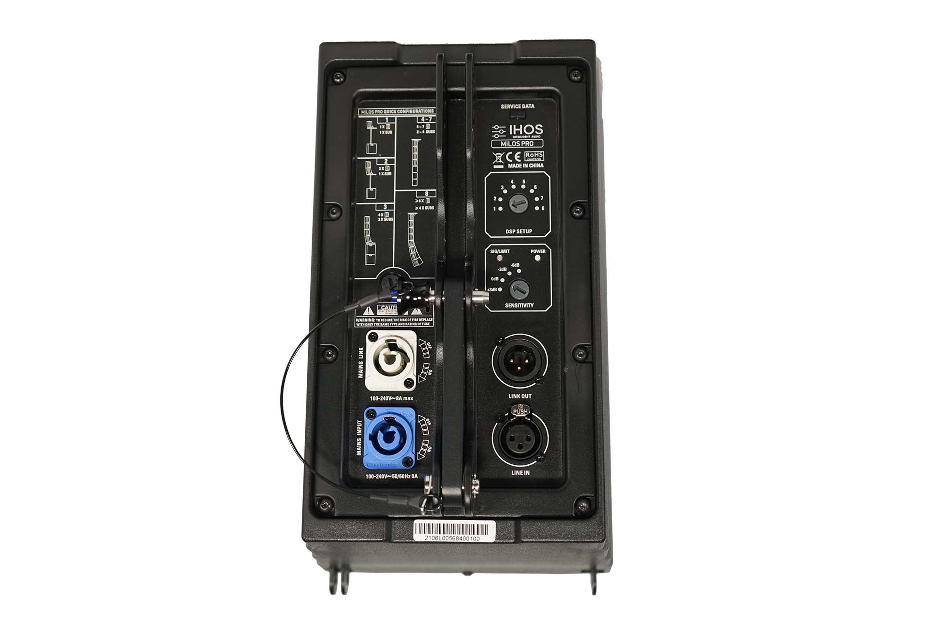 L006030 Активна система IHOS MILOS II – 5 Активна line-array система IHOS MILOS SYSTEM II 4560W | Rotozoom