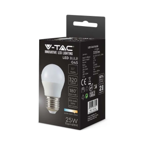 LED крушка 3.7W E27 3000K VT-1830 V-TAC | AVStore