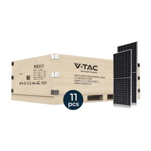 4950W комплект панели V-TAC с безплатна доставка 11 броя х 450W | AVStore