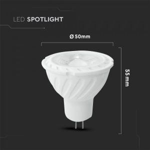 LED луничка 6W GU5.3 3000K Samsung чип VT-257 V-TAC | AVStore