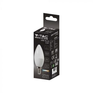 LED крушка 3.7W E14 4000K VT-1818 V-TAC | AVStore