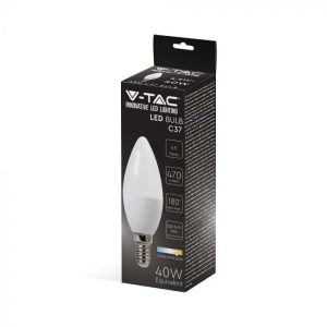 LED крушка 4.5W E14 3000K VT-1855 V-TAC | AVStore
