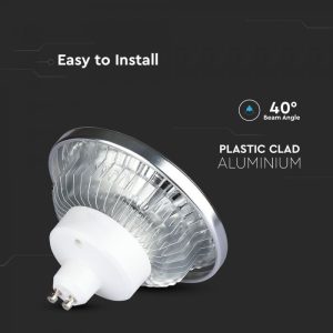 LED луничка 12W 6400K GU10 VT-1112 V-TAC | Rotozoom