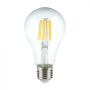 LED крушка 10W E27 3000K филамент VT-1981 V-TAC | AVStore