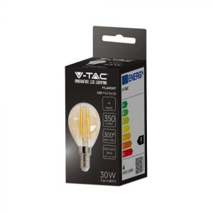 LED крушка 4W E14 2200K филамент VT-1953 V-TAC | AVStore