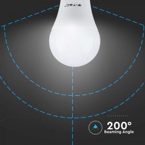 LED крушка 8.5W E27 4000K VT-2099 V-TAC | AVStore