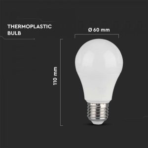 LED крушка 10.5W E27 6500K VT-2112 V-TAC | AVStore