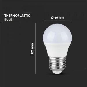 LED крушка 4.5W E27 6500K VT-1879 V-TAC | AVStore