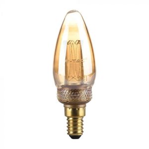 LED крушка 2W E14 1800K филамент VT-2152 V-TAC | AVStore
