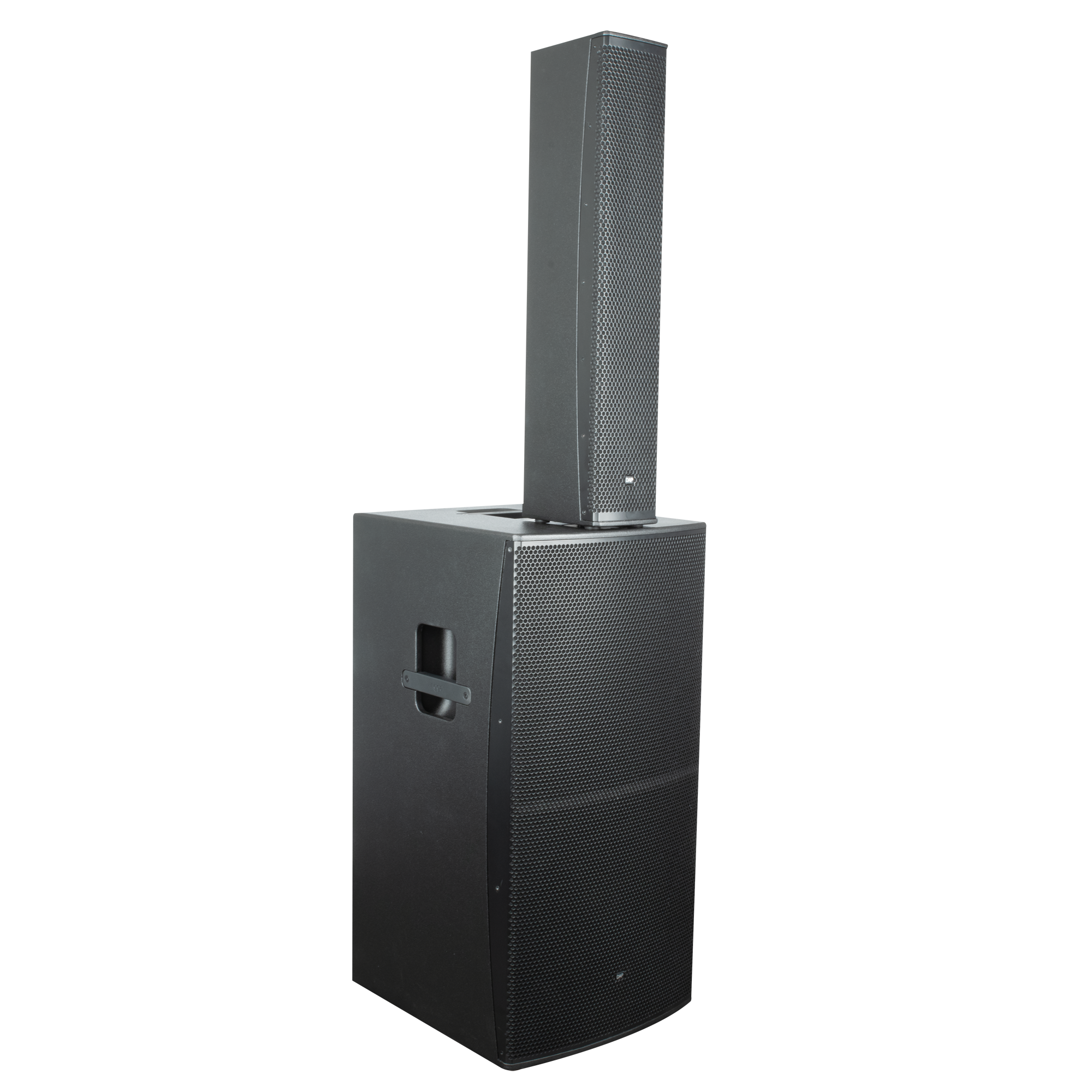 D38880 DAP Frigga Column Array audio system 2000W – 7 DAP Frigga професионална активна аудио система Line Array | Rotozoom