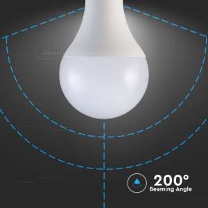 LED крушка 18W A80 3000K Samsung чип VT-298 V-TAC E27 | AVStore